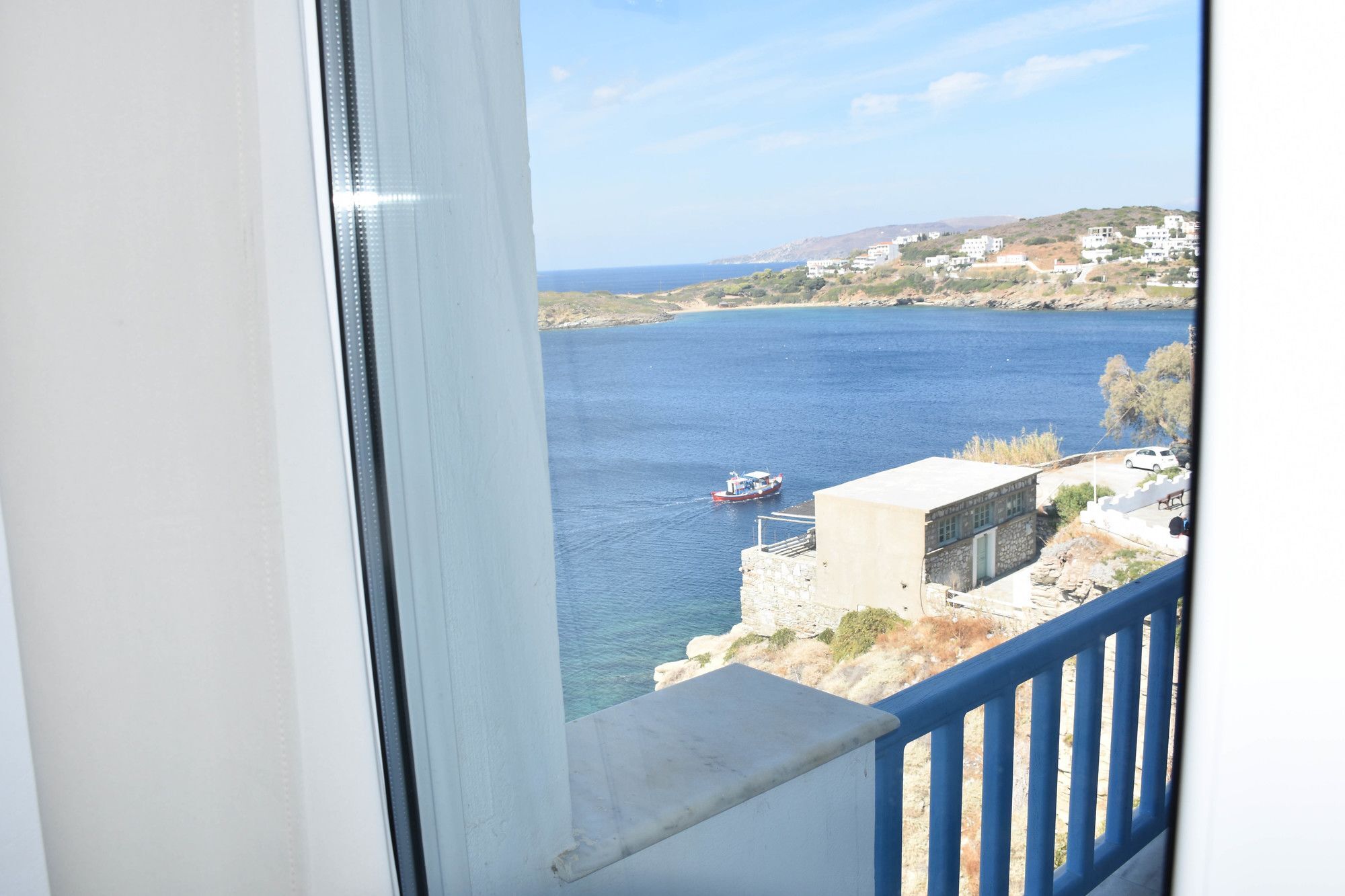 Aegean Sea View Villa Batsi Exteriör bild