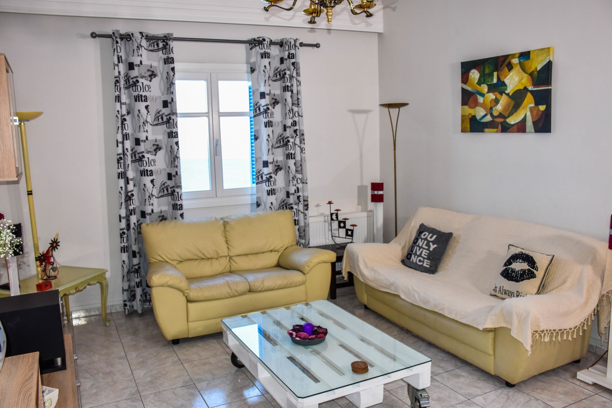 Aegean Sea View Villa Batsi Exteriör bild