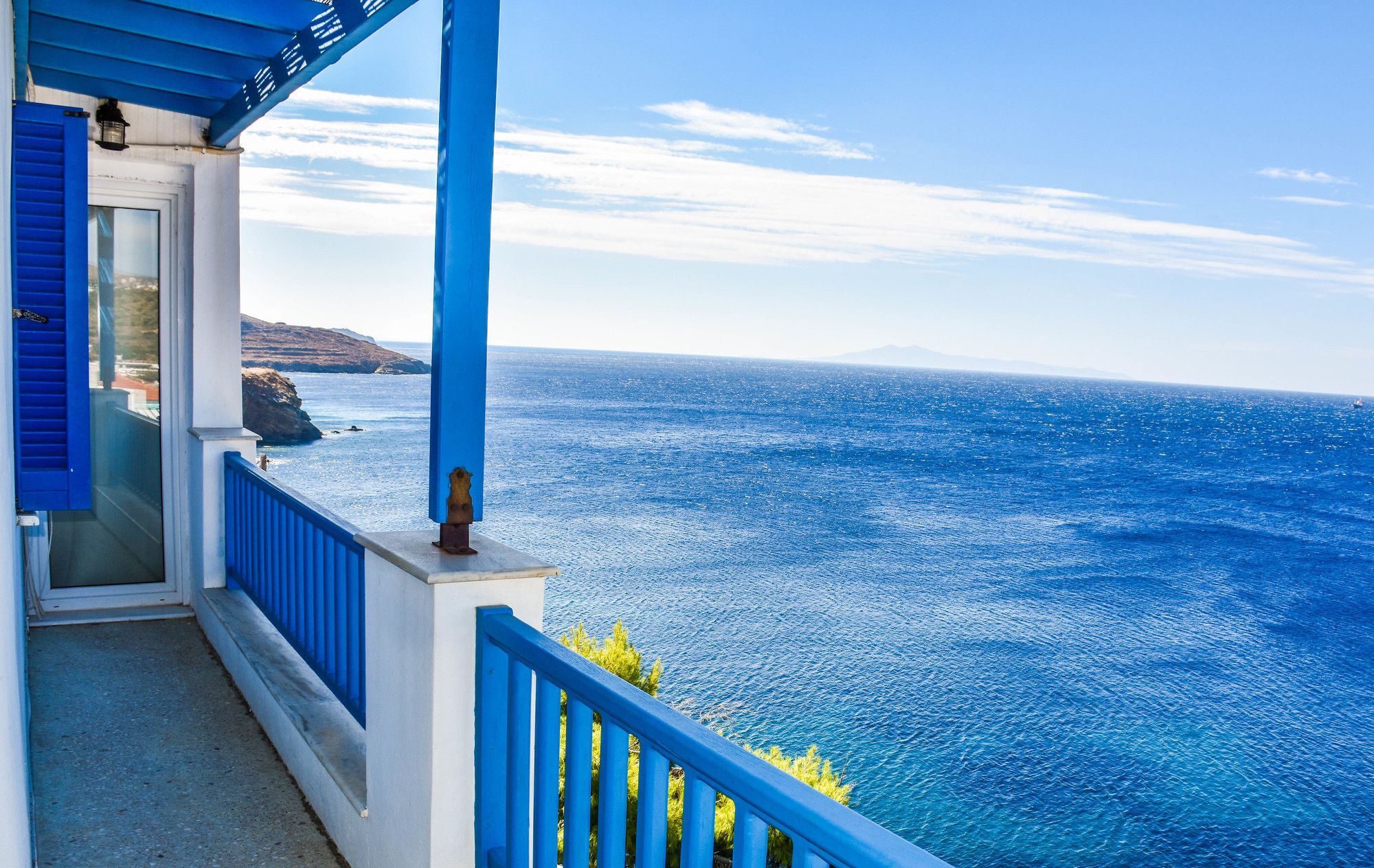 Aegean Sea View Villa Batsi Exteriör bild